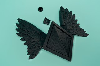 Knights Moralis' Winged Cap [3D Printed Kit] 3D Printed Kit cosplay DangerousLadies