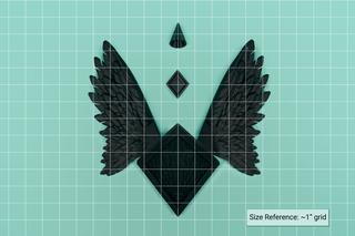 Knights Moralis' Winged Cap [3D Printed Kit] 3D Printed Kit cosplay DangerousLadies