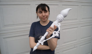 Krile's Paintbrush [3D Printed Kit] 3D Printed Kit cosplay DangerousLadies