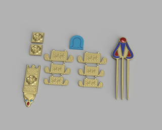 Lacra's Accessories [3D Print Files] 3D Files cosplay DangerousLadies