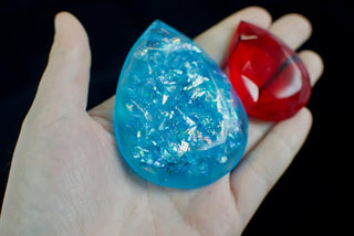 Large Teardrop Gems