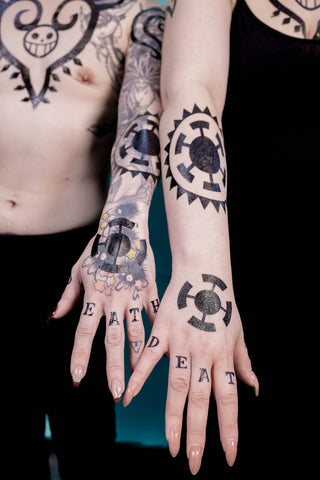 Law's Tattoos Tattoos cosplay DangerousLadies