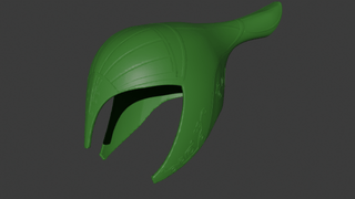Leafman's Sword, Shield and Helmet [3D Print Files] 3D Files cosplay DangerousLadies