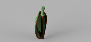 Leafman's Sword, Shield and Helmet [3D Print Files] 3D Files cosplay DangerousLadies