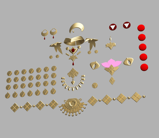 Leda's Accessories [3D Print Files] 3D Files cosplay DangerousLadies