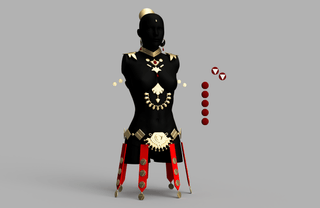 Leda's Accessories [3D Print Files] 3D Files cosplay DangerousLadies