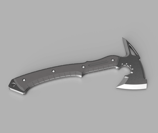 Leon Kennedy's Basic Axe [3D Print Files] 3D Files cosplay DangerousLadies