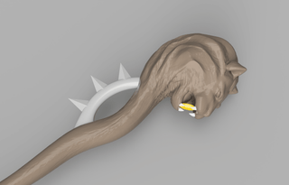 Leona's Staff [3D Print Files] 3D Files cosplay DangerousLadies