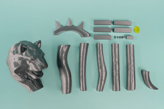 Leona's Staff [3D Printed Kit] 3D Printed Kit cosplay DangerousLadies