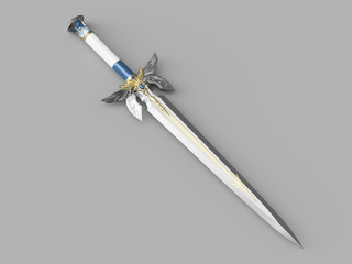 Lightbringer Paladin Sword [3D Print Files] 3D Files cosplay DangerousLadies