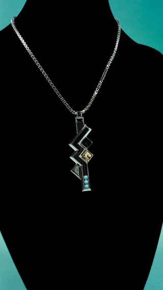 Lightning's Bolt Pendant [Brass] Jewelry cosplay DangerousLadies