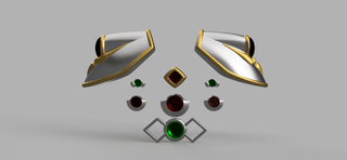 Lina Inverse's Accessories [3D Print Files] 3D Files cosplay DangerousLadies