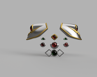 Lina Inverse's Accessories [3D Print Files] 3D Files cosplay DangerousLadies
