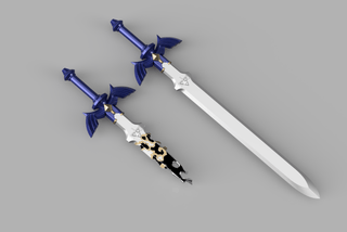 Link's BOTW and TOTK Master Sword [3D Print Files] 3D Files cosplay DangerousLadies