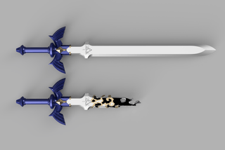 Link's BOTW and TOTK Master Sword [3D Print Files] 3D Files cosplay DangerousLadies