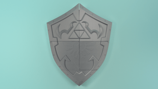 Link's Hylian Shield [3D Printed Kit] 3D Printed Kit cosplay DangerousLadies