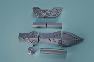 Link's Remake Kokiri Sword [3D Printed Kit] 3D Printed Kit cosplay DangerousLadies
