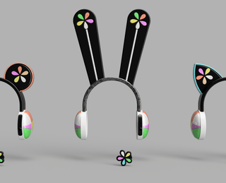 Love Live Cyber Headset [3D Print Files] 3D Files cosplay DangerousLadies