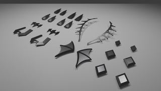 Lucien Lunaris Accessories [3D Print Files] 3D Files cosplay DangerousLadies