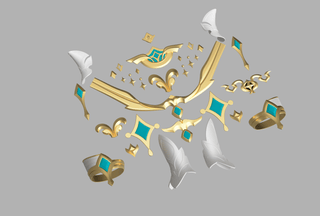 Lumine's Armour and Accessories [3D Print Files] 3D Files cosplay DangerousLadies