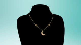 Lunafreya's Moon Necklace [Brass + Gold Plating] Jewelry cosplay DangerousLadies