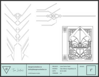 Lune's Accessories [Digital Pattern] Embroidery + Patterns cosplay DangerousLadies