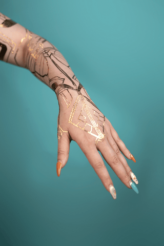 Lune's Gold Chroma Tattoos Tattoos cosplay DangerousLadies