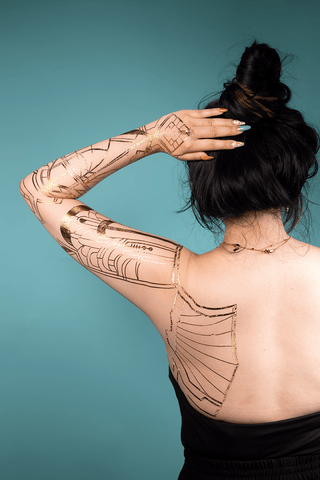 Lune's Gold Chroma Tattoos Tattoos cosplay DangerousLadies