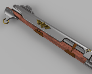 Machinist's Arm - Steel - Barreled Carbine [3D Print Files] 3D Files cosplay DangerousLadies