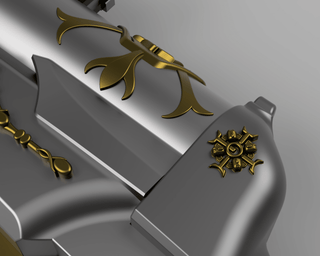 Machinist's Arm - Steel - Barreled Carbine [3D Print Files] 3D Files cosplay DangerousLadies