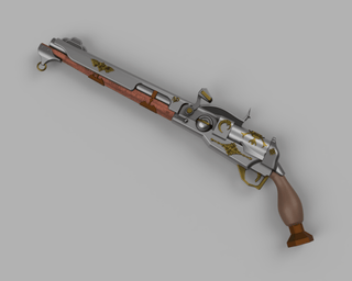 Machinist's Arm - Steel - Barreled Carbine [3D Print Files] 3D Files cosplay DangerousLadies