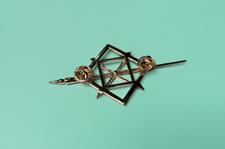 Maelle's Brooch [Brass + Gold] Jewelry cosplay DangerousLadies