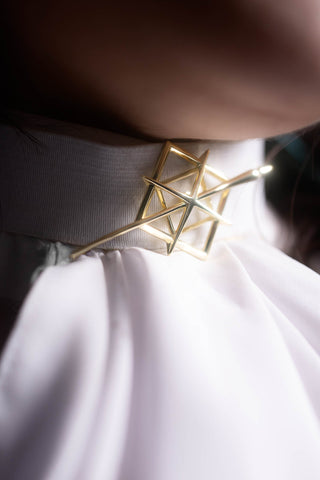 Maelle's Brooch [Brass + Gold] Jewelry cosplay DangerousLadies