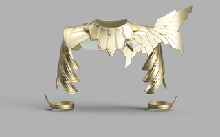 Maelle's Clair Obscur Armour [3D Print Files] 3D Files cosplay DangerousLadies