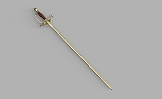 Maelle's Maellum Rapier [3D Print Files] 3D Files cosplay DangerousLadies