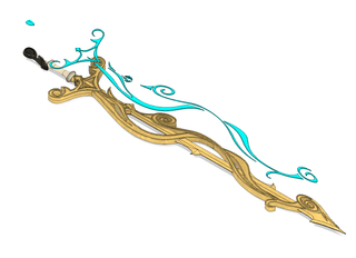 Maelle's Seashellum Rapier [3D Print Files] 3D Files cosplay DangerousLadies