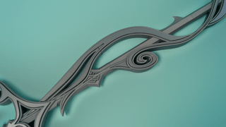 Maelle's Seashellum Rapier [3D Printed Kit] 3D Printed Kit cosplay DangerousLadies