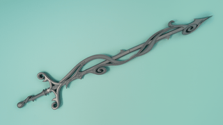 Maelle's Seashellum Rapier [3D Printed Kit] 3D Printed Kit cosplay DangerousLadies