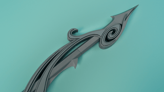Maelle's Seashellum Rapier [3D Printed Kit] 3D Printed Kit cosplay DangerousLadies
