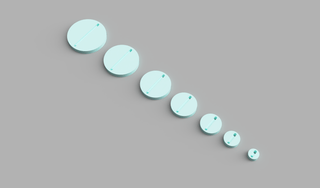 Magnet to Fishing Line Converters [3D Print Files] 3D Files cosplay DangerousLadies