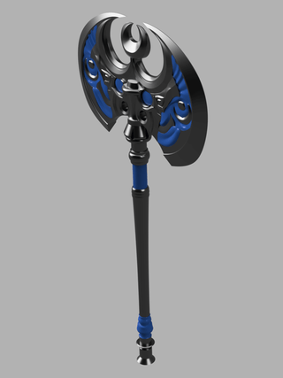 Melinoë's Zorephet Moon Axe [3D Print Files] 3D Files cosplay DangerousLadies