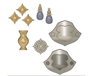 Mercedes' Timeskip Accessories Kit Cast Kit cosplay DangerousLadies