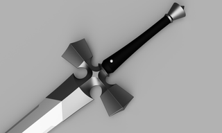 Metaphor Protagonist / Will's Sword and Sheath [3D Print Files] 3D Files cosplay DangerousLadies