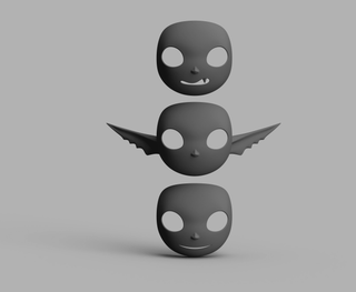 Midna's Imp Face [3D Print Files] 3D Files cosplay DangerousLadies