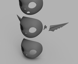 Midna's Imp Face [3D Print Files] 3D Files cosplay DangerousLadies