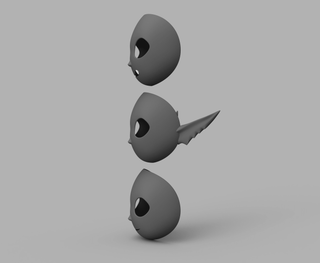 Midna's Imp Face [3D Print Files] 3D Files cosplay DangerousLadies