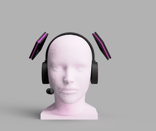 Miku Hatsune's Headset and Hair Accessories [3D Print Files] 3D Files cosplay DangerousLadies