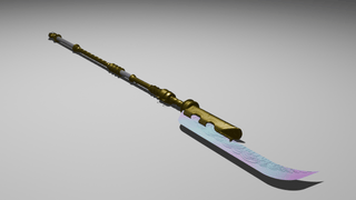 Mira's Gok - do Curved Moon Sword [3D Print Files] 3D Files cosplay DangerousLadies