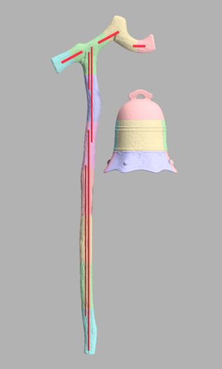 Monoco's Monocaro Bell Staff [3D Print Files] 3D Files cosplay DangerousLadies