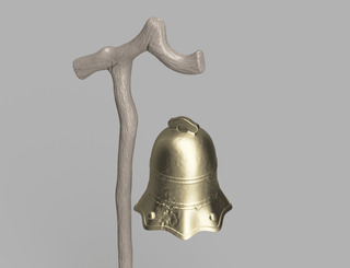 Monoco's Monocaro Bell Staff [3D Print Files] 3D Files cosplay DangerousLadies